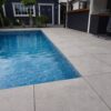 modernt poolområde poolsarg 60x60cm